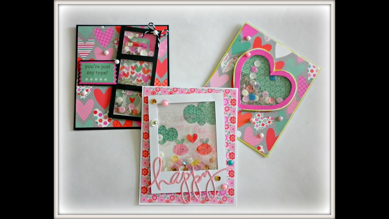Tutorial tarjeta  shaker/ DIY shaker card SCRAPTOOLS