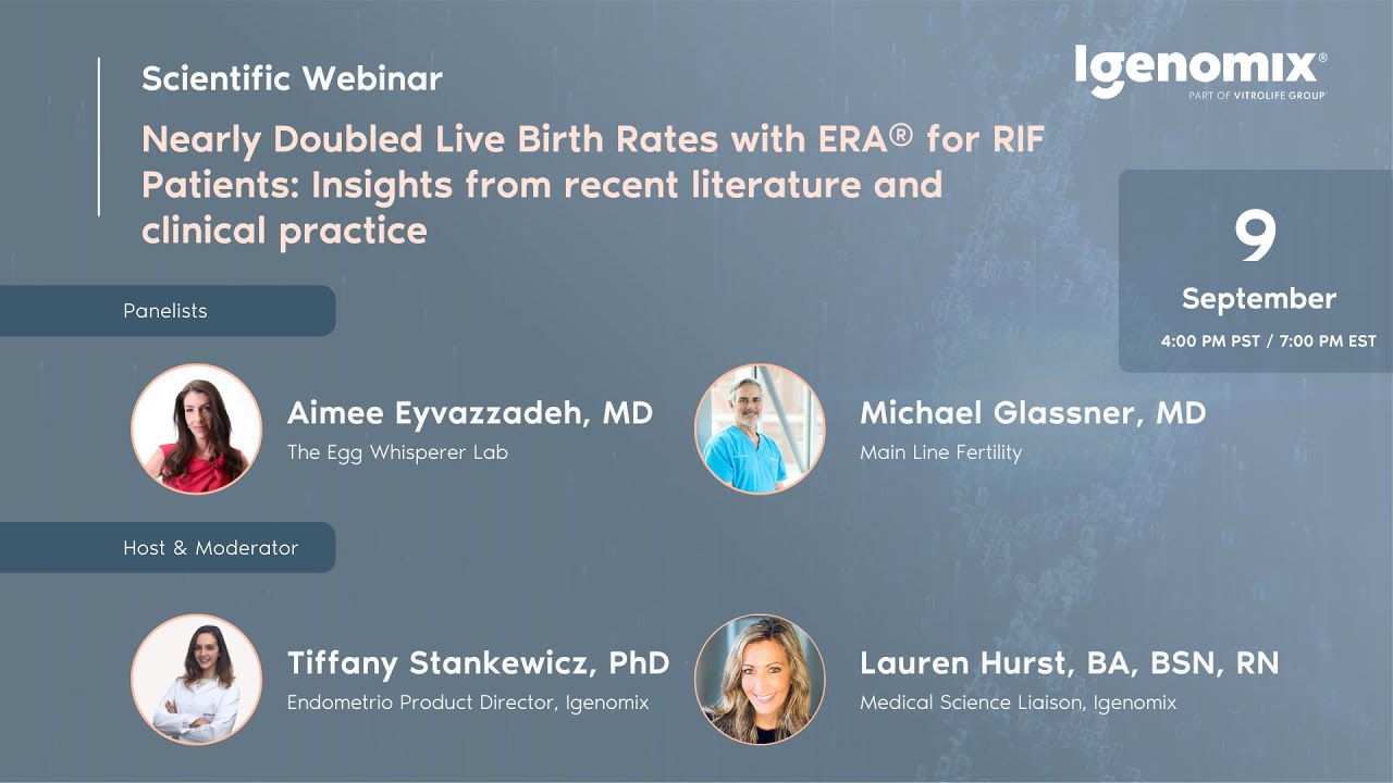 Nearly Doubled Live Birth Rates with ERA® for RIF Patients