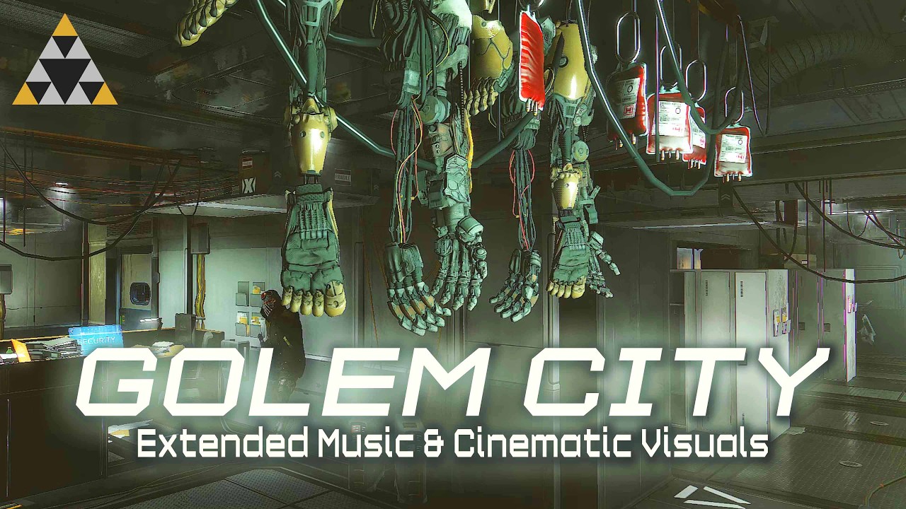 Deus Ex: Mankind Divided - Golem City: RVAC Row | Ambient & Suspicious Music