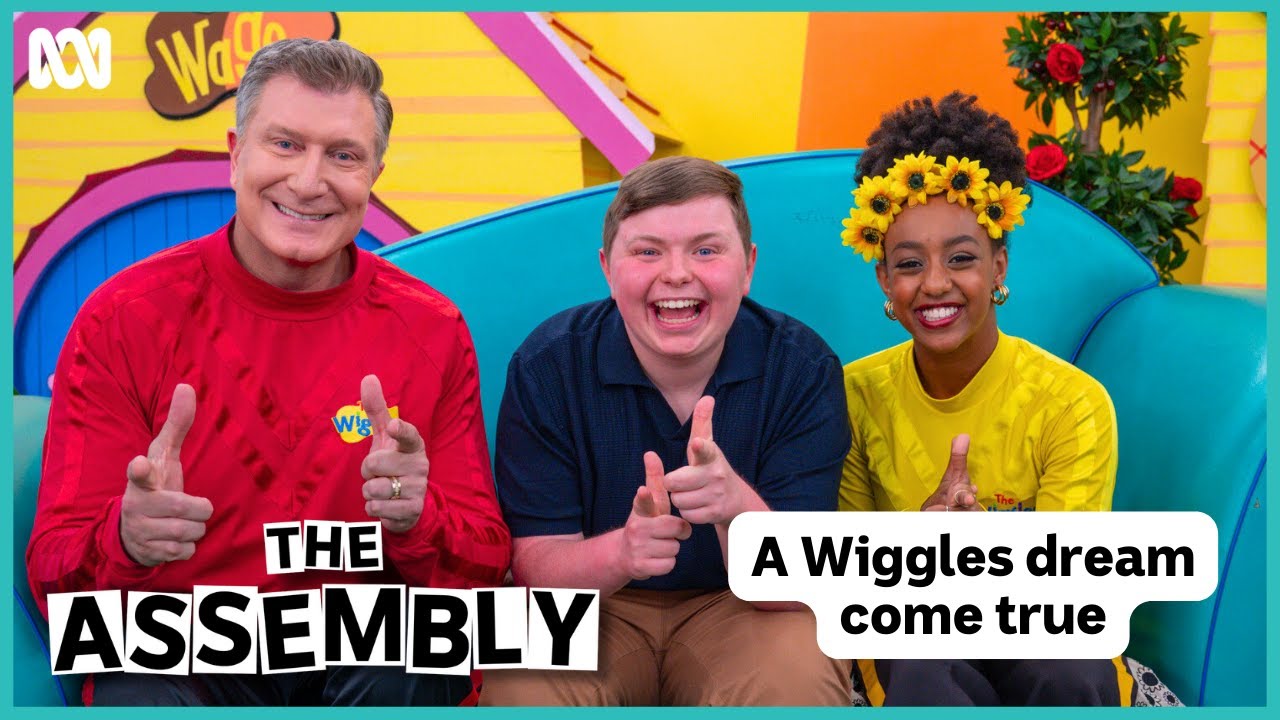 Fletcher interviews The Wiggles | The Assembly | ABC iview