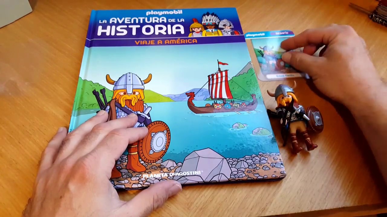 Unboxing Playmobil Vikingo colección Aventura de la Historia
