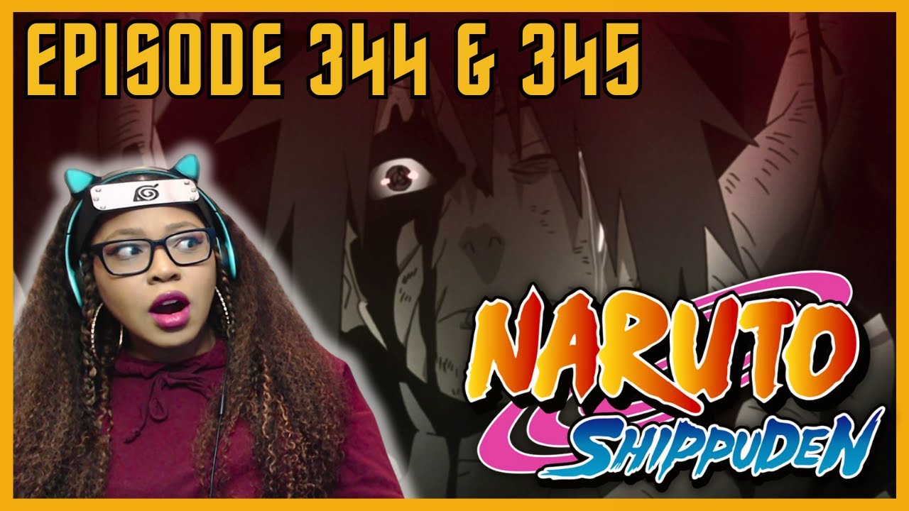 OBITO TURNS TO THE DARK SIDE!😩 FIRST TIME WATCHING NARUTO SHIPPUDEN EPISODE 344&345!