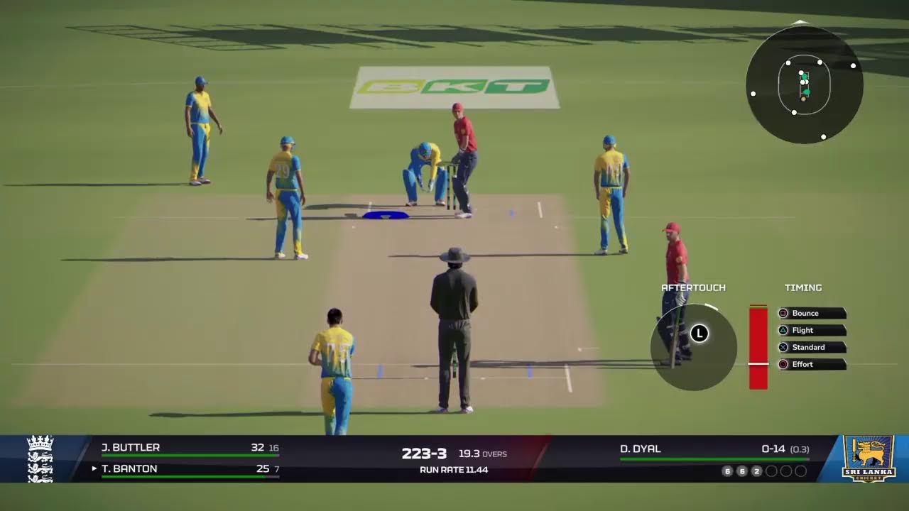 ICC Mens T20 World Cup26 SRI VS ENG  1st  innings #cricket26 Hardest Mode