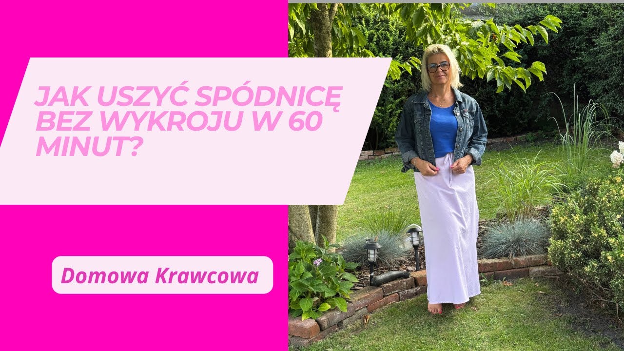 Jak uszyć spódnicę bez wykroju?