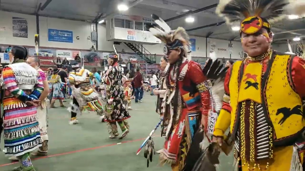 Northern Cree Gold Eagle Casino 2025, Championship Sunday, Intertribal plus 3 Eagle Whistles