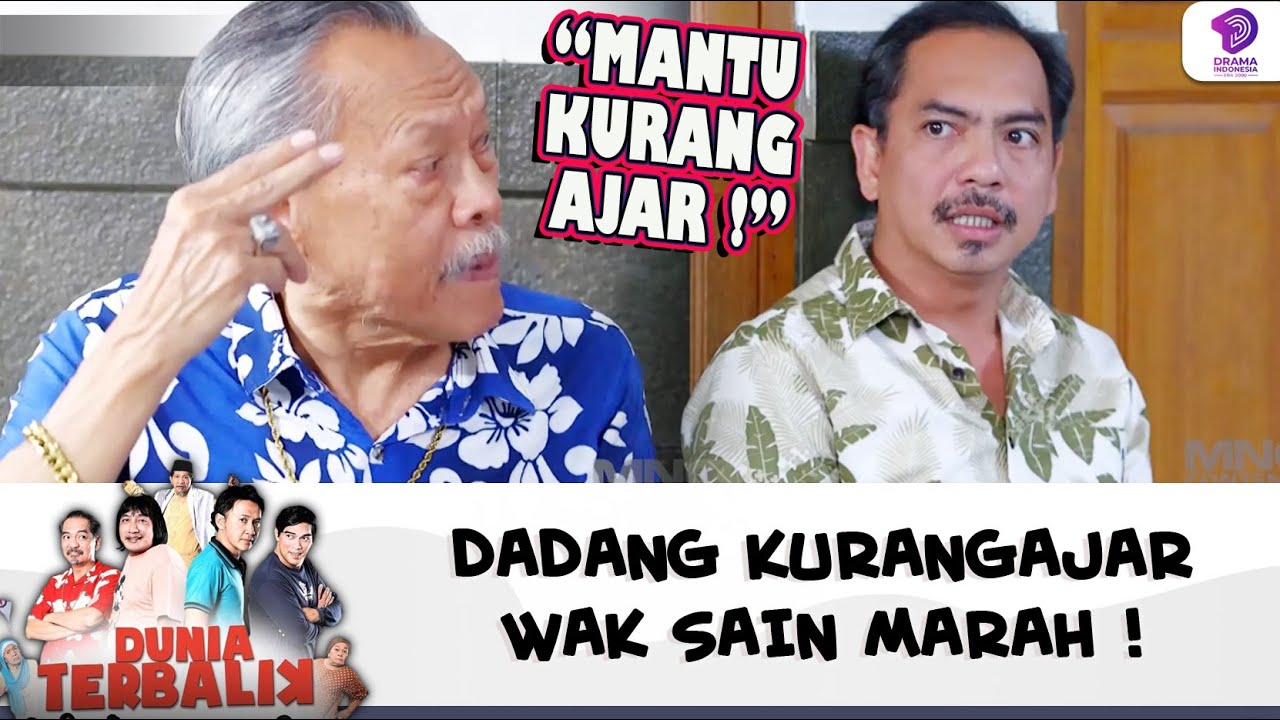 ACENG SENENG LIHAT DADANG KURANGAJAR BIKIN WAK SAIN MARAH ! | DUNIA TERBALIK | EPS 594 (5/9)