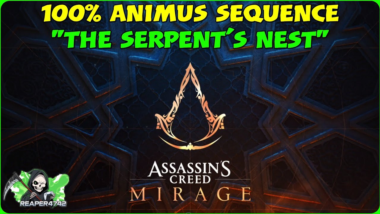 The Serpent's Nest Animus Sequence in Assassins Creed Mirage