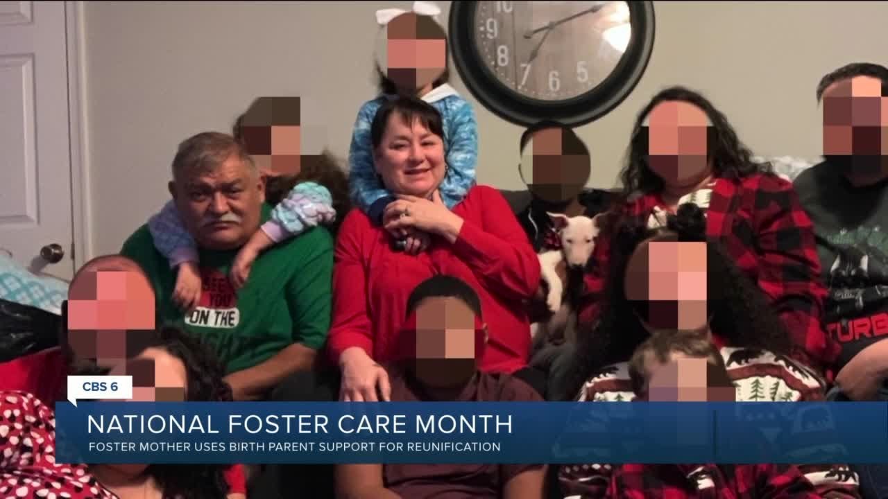 Foster mother uses birth parent support for reunification