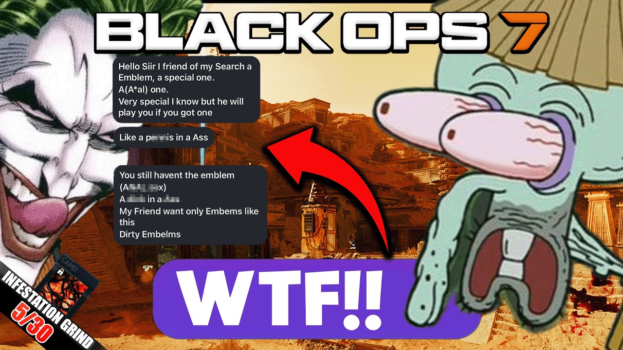 They wanted me to make COD AN@L CEKS Art 🤨 Storytime | Infestation Camo Grind Part 5