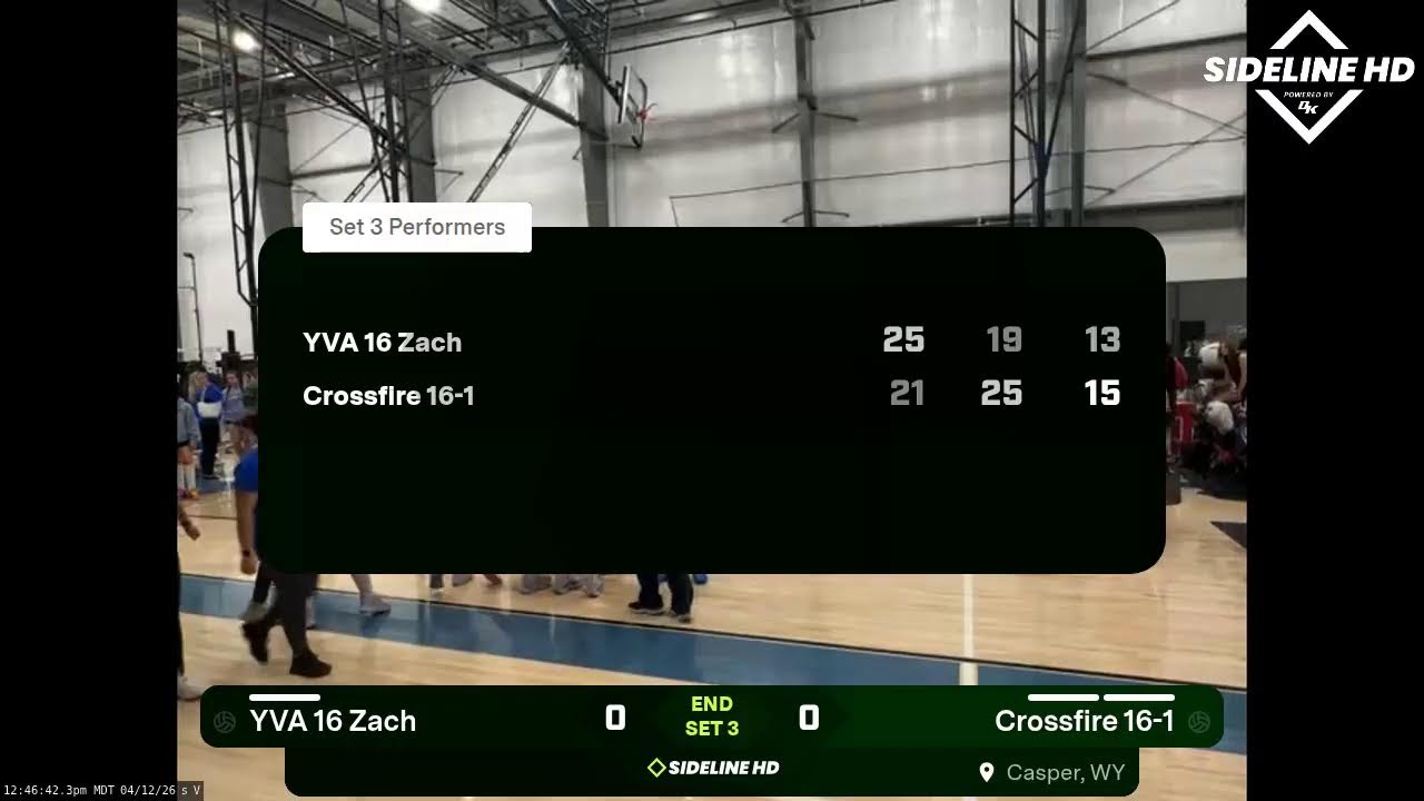Crossfire 16-1 vs. YVA 16 Zach (2026.04.12)