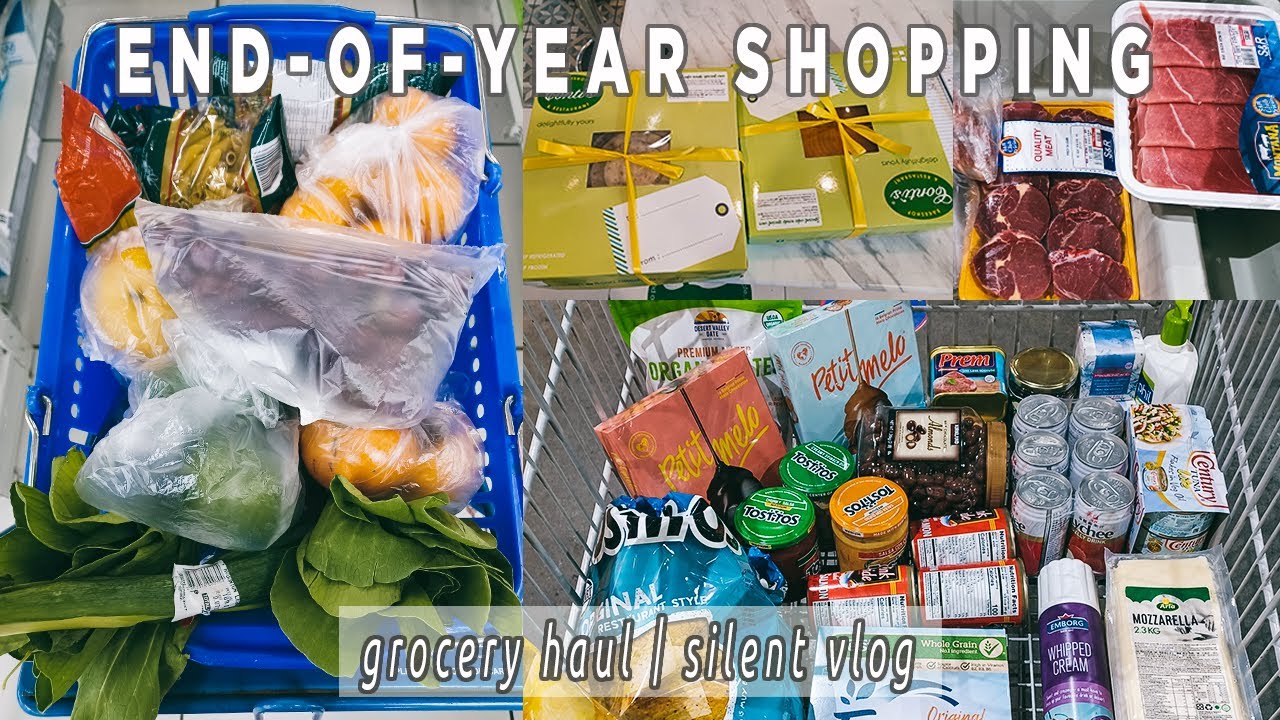 New Year's Eve Grocery Haul! Last Shopping for 2021 | S&R & SM Supermarket (silent vlog) ✨