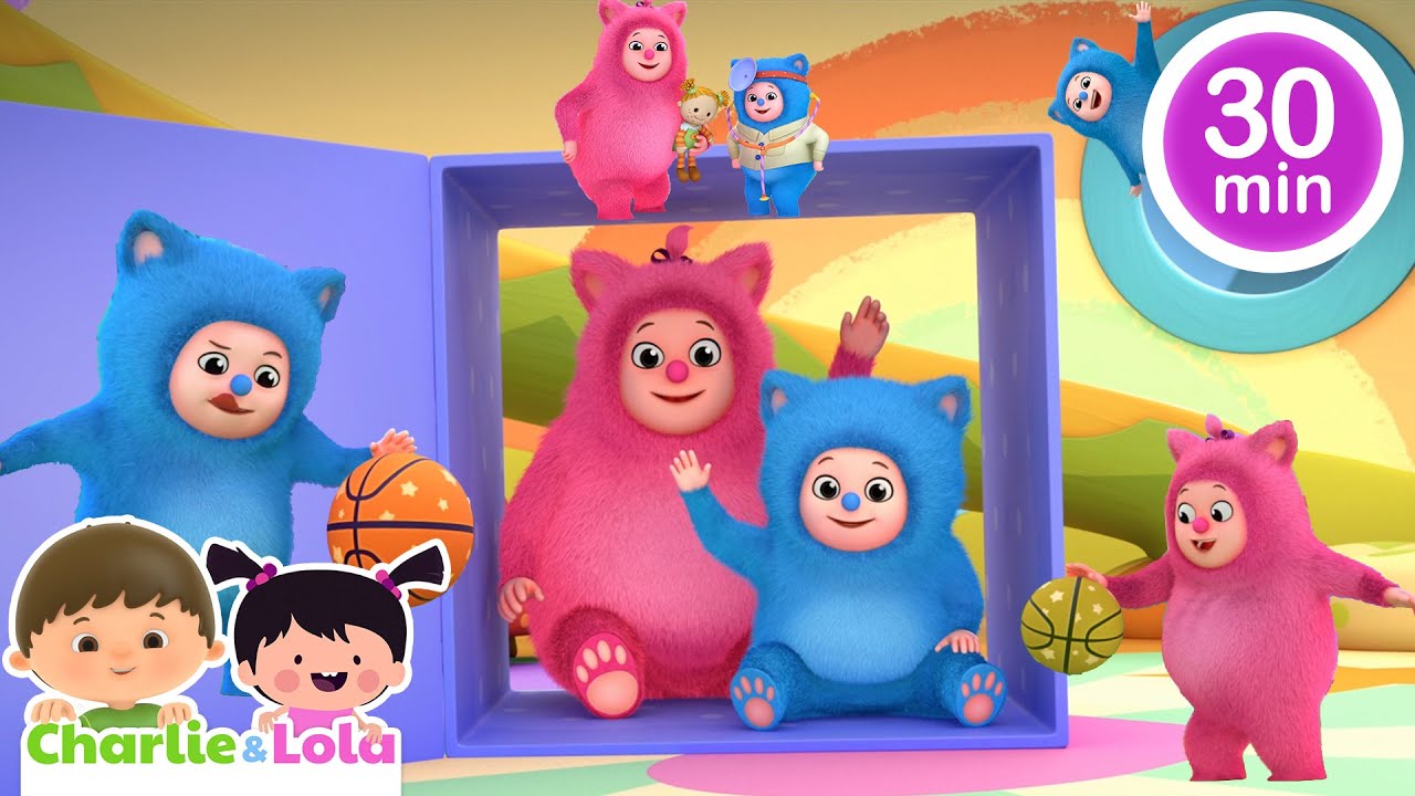 Billy & BamBam Song Collection  💗 💙 | Kids Songs & Nursery Rhymes 🎵 @Charlie-Lola