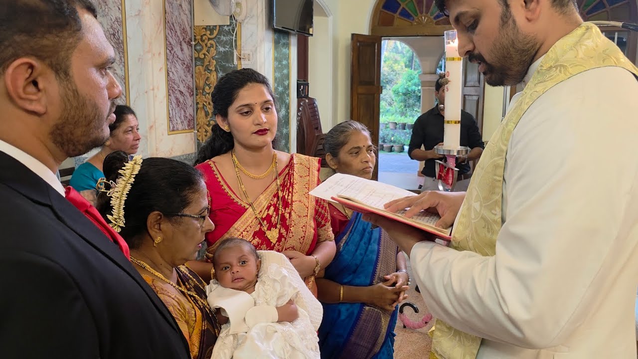 Christening of loving baby Denelia Nora d/o Dagnil/Namitha, Master Decorators, Agrar Bantwal