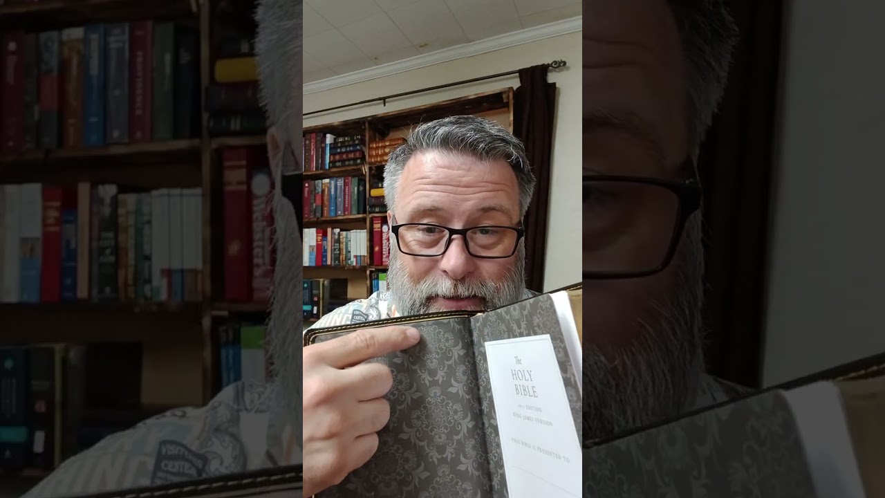 1611 Edition KJV with Apocrypha, Thomas Nelson black leathersoft
