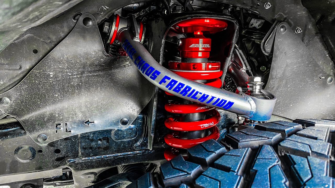 Toytec Boss Aluma 3in lift with Total Chaos Upper control arms