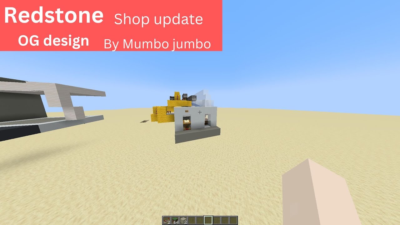 Mumbo jumbo Redstone shop update to 1.21 @ThatMumboJumbo