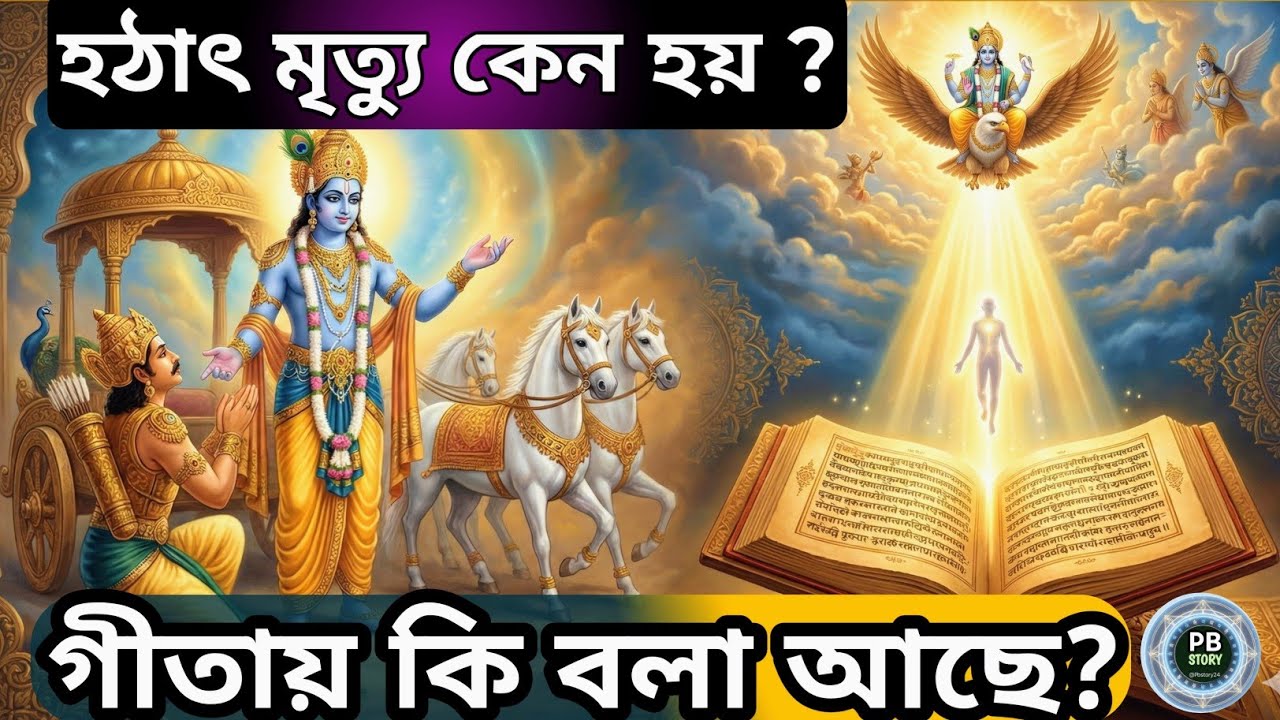 হঠাৎ মৃত্যু কেন হয়? শ্রীকৃষ্ণ গীতায় আসল কারণ কী বলেছেন? | অকালমৃত্যুর রহস্য ও গরুড় পুরাণ