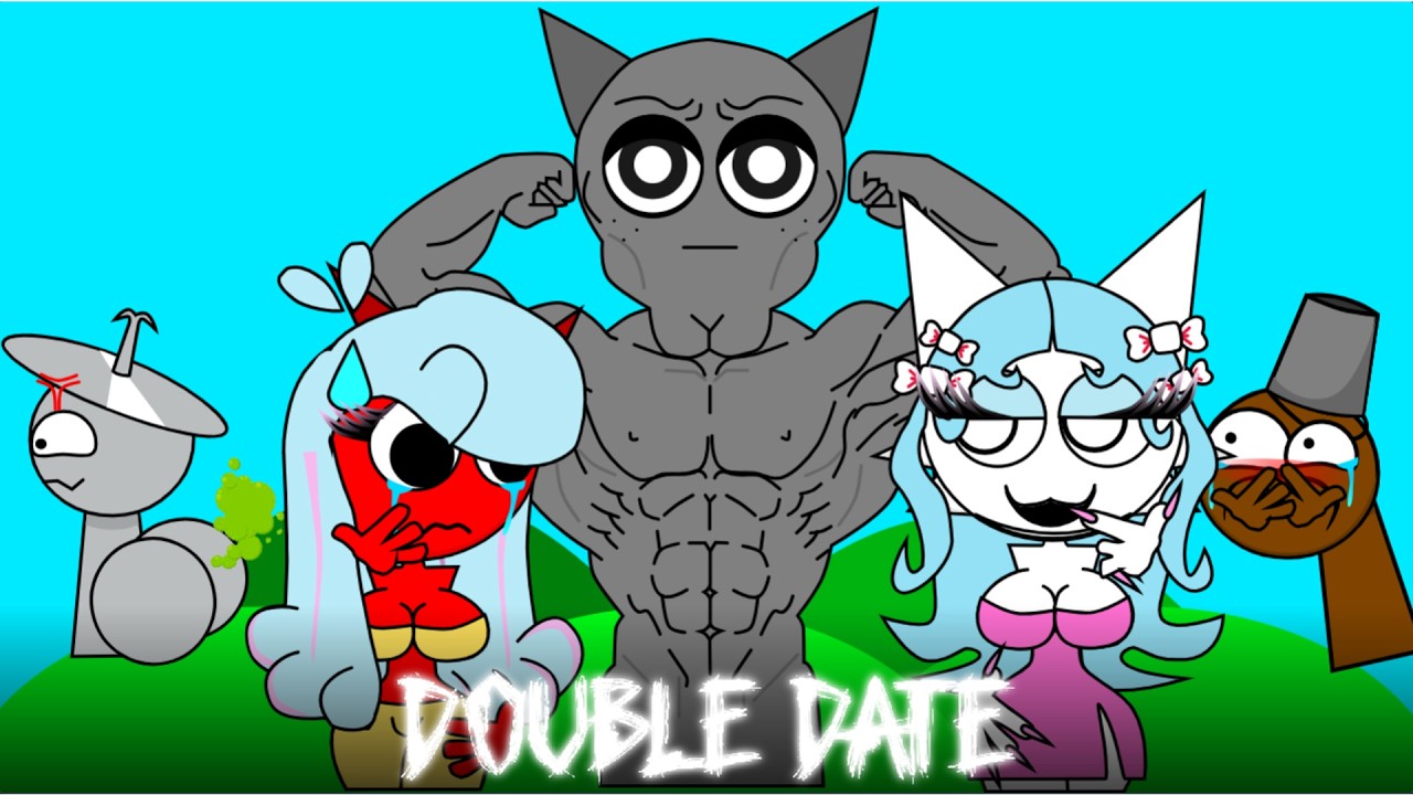 Incredibox Sprunki: Double Date But KISS VS SLAP VS FLIP! (NEW MOD!)