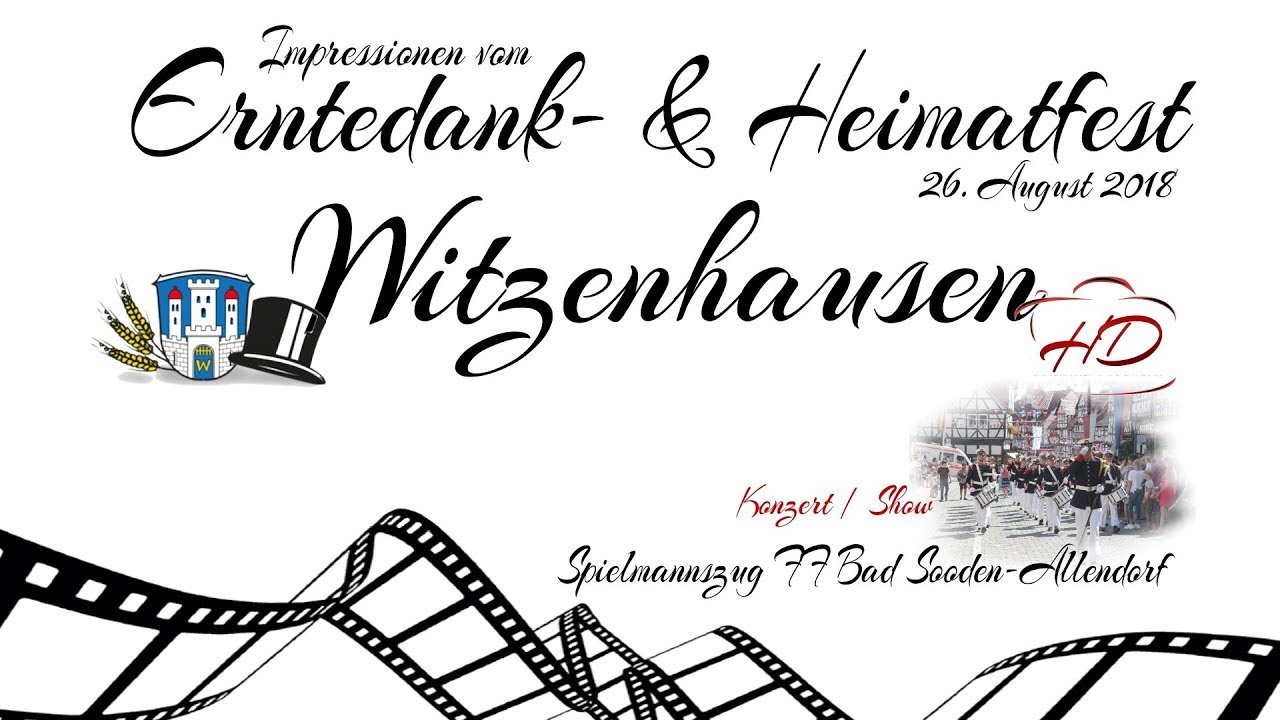 Spielmannszug FF Bad Sooden-Allendorf / Erntedank- & Heimatfest Witzenhausen 26-08-2018