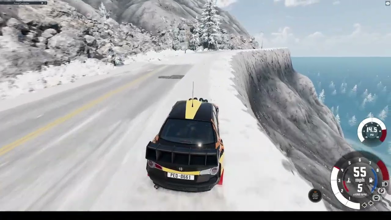 Flood escape in BeamNG!
