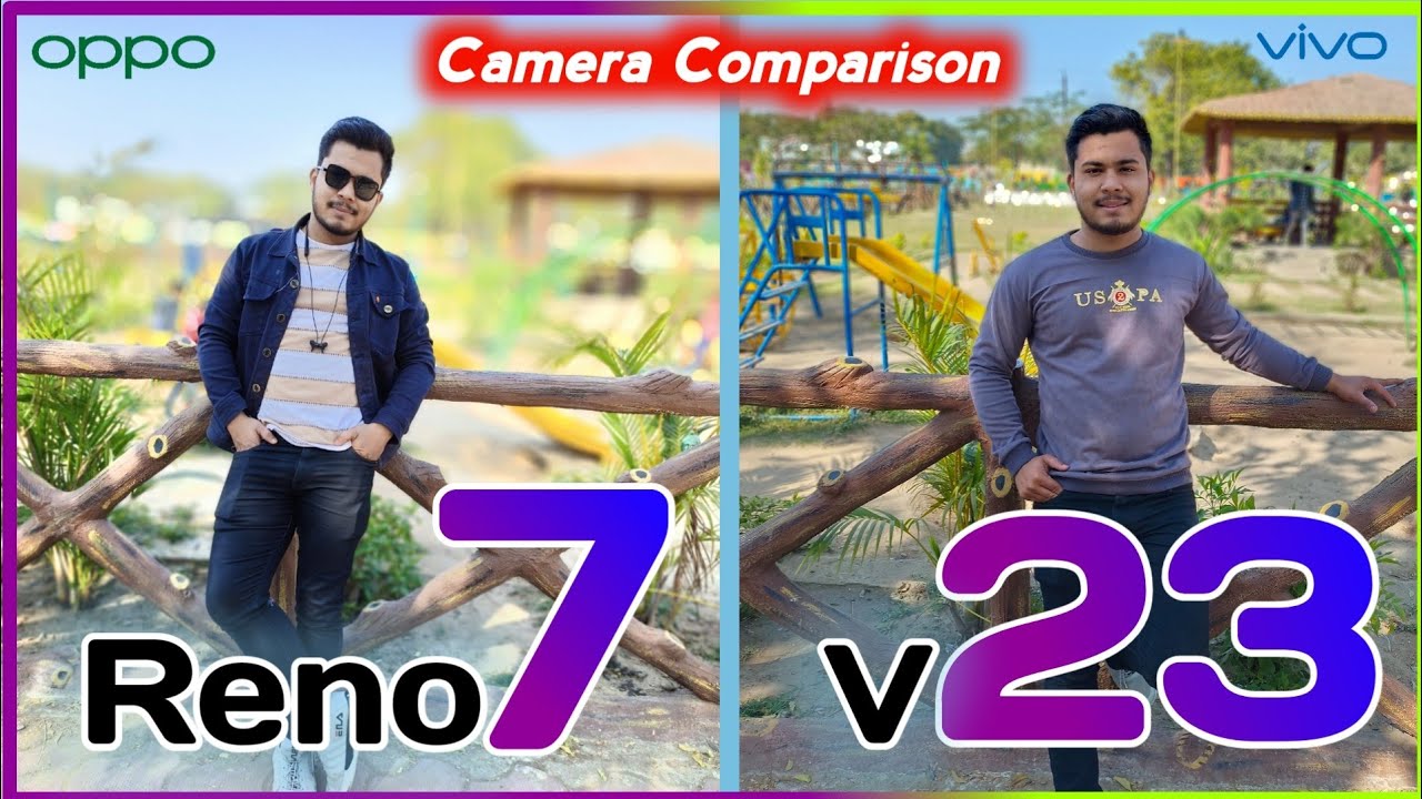 Camera Comparison - Vivo V23 5G vs Oppo Reno 7 5G | Who is Better in Camera ?