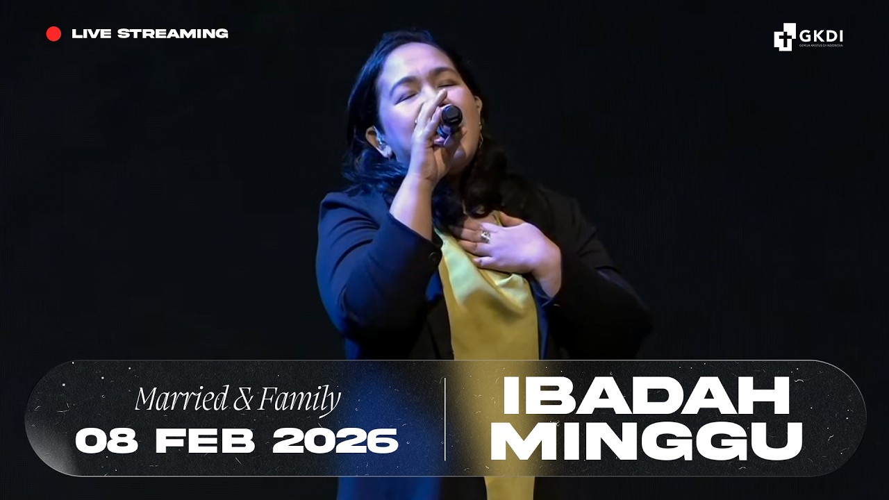 Live Streaming Ibadah Minggu I Gereja Kristus di Indonesia (GKDI) Family | 8 Feb 2026