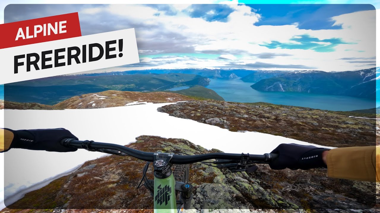 High Alpine Freeride Meets Rowdy Enduro Lines | Storehogen, Kaupanger, Norway 🇳🇴
