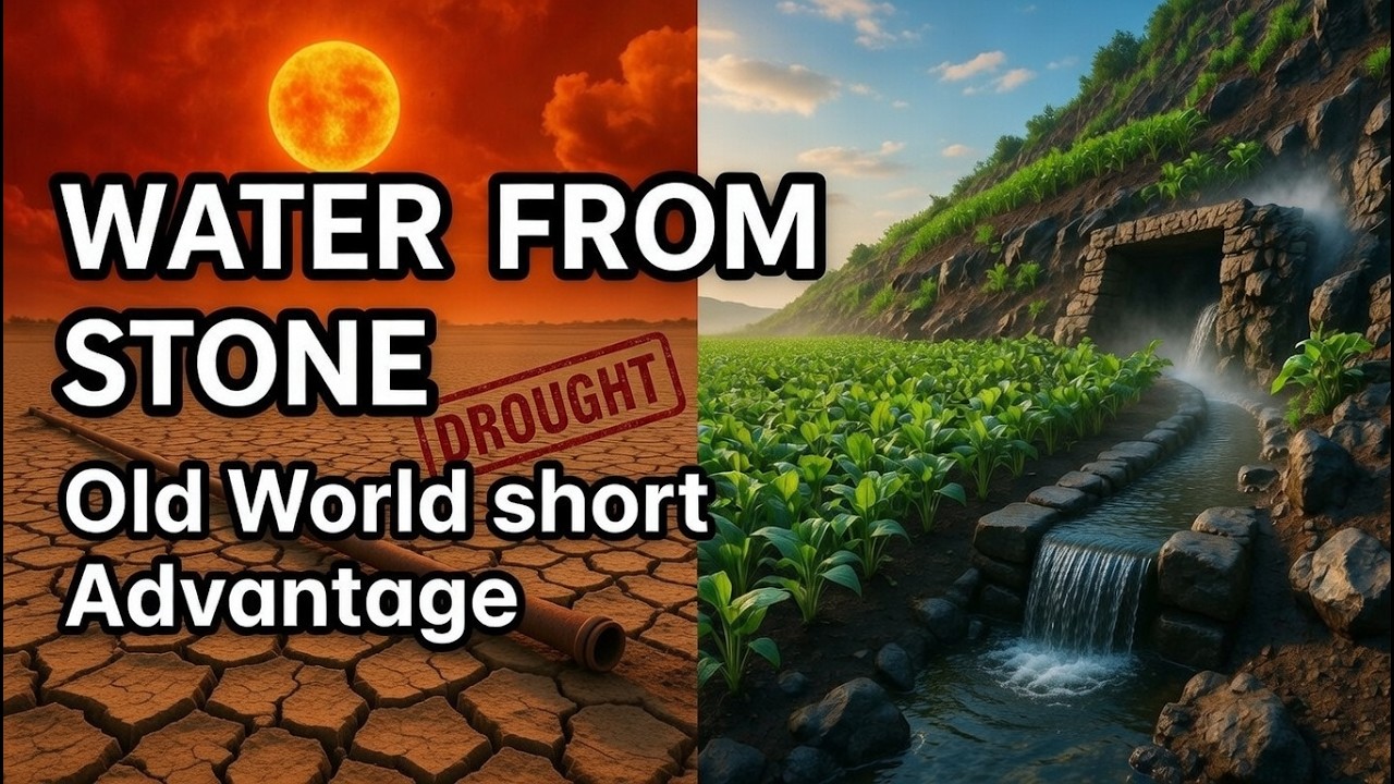 No Rain  No Wells  Still Growing The Forgotten Alpine Water System That Beats Drought