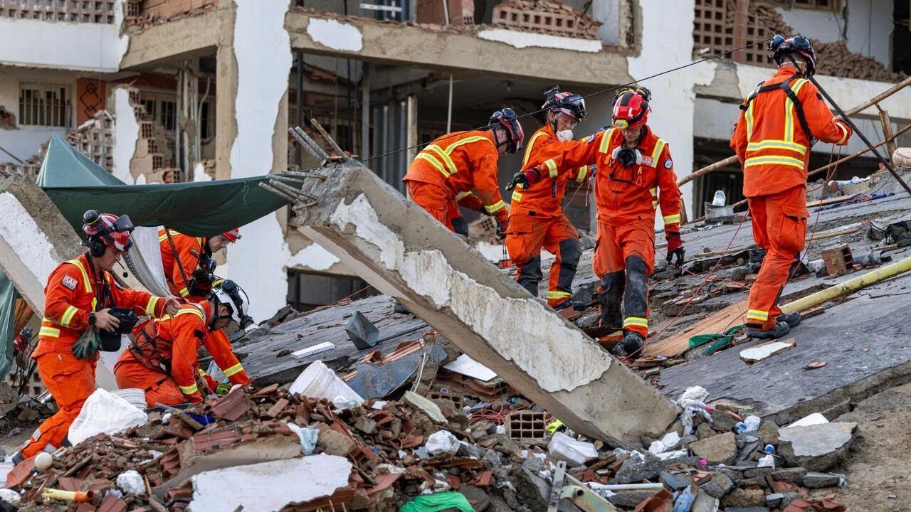 Toddler pulled from rubble after Venezuela earthquakes