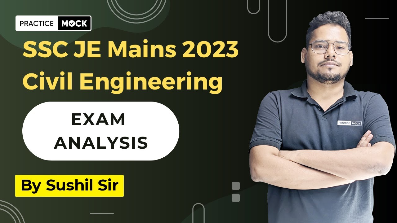 SSC JE 2023 exam analysis | SSC JE Civil Paper Analysis 2023 | PracticeMock
