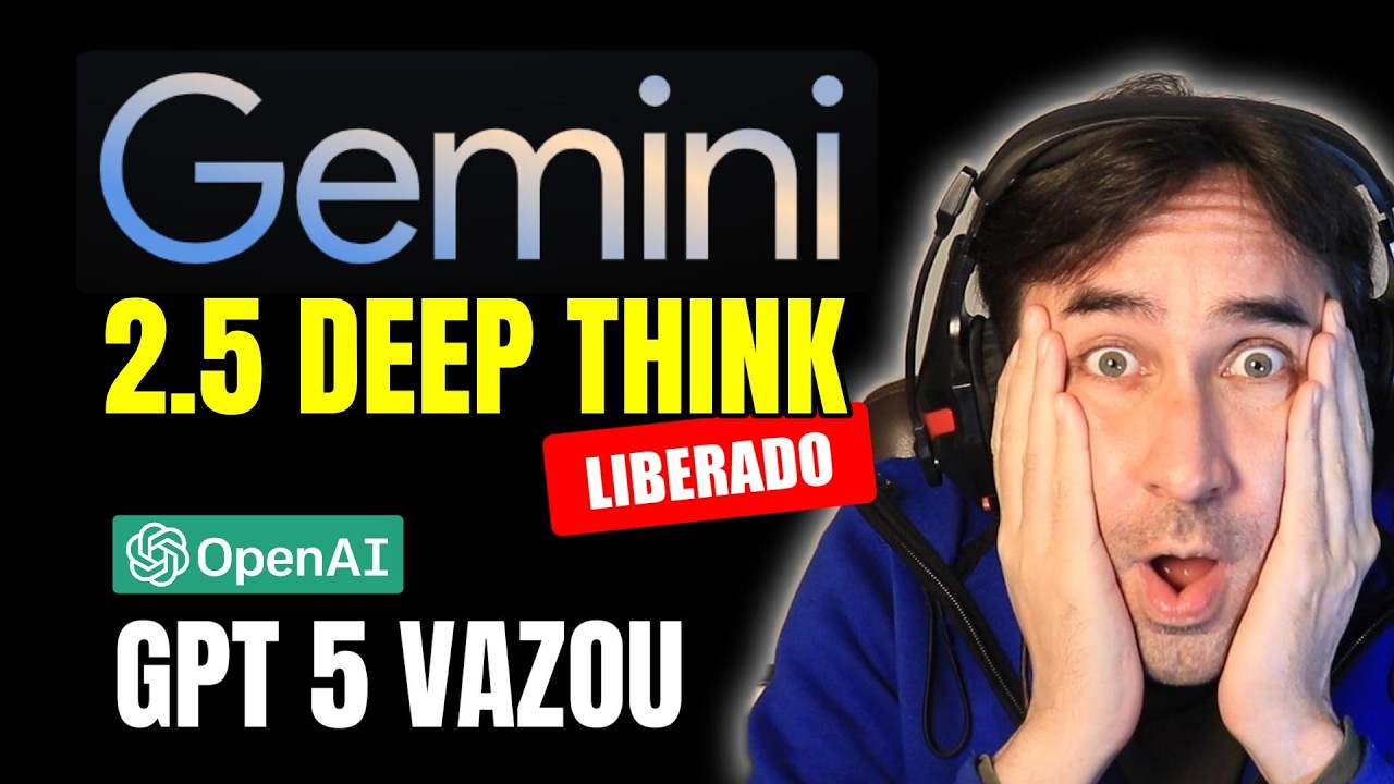 Gemini 2.5 Deep Think Liberado Supreende | GPT-5 Vazou e Novo Horizon Beta Aparece na OpenRouter