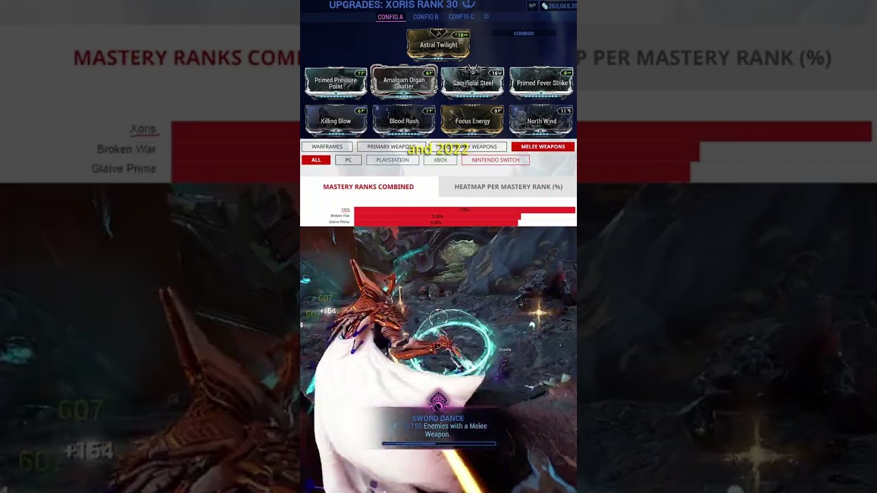 Xoris Build Warframe #Shorts