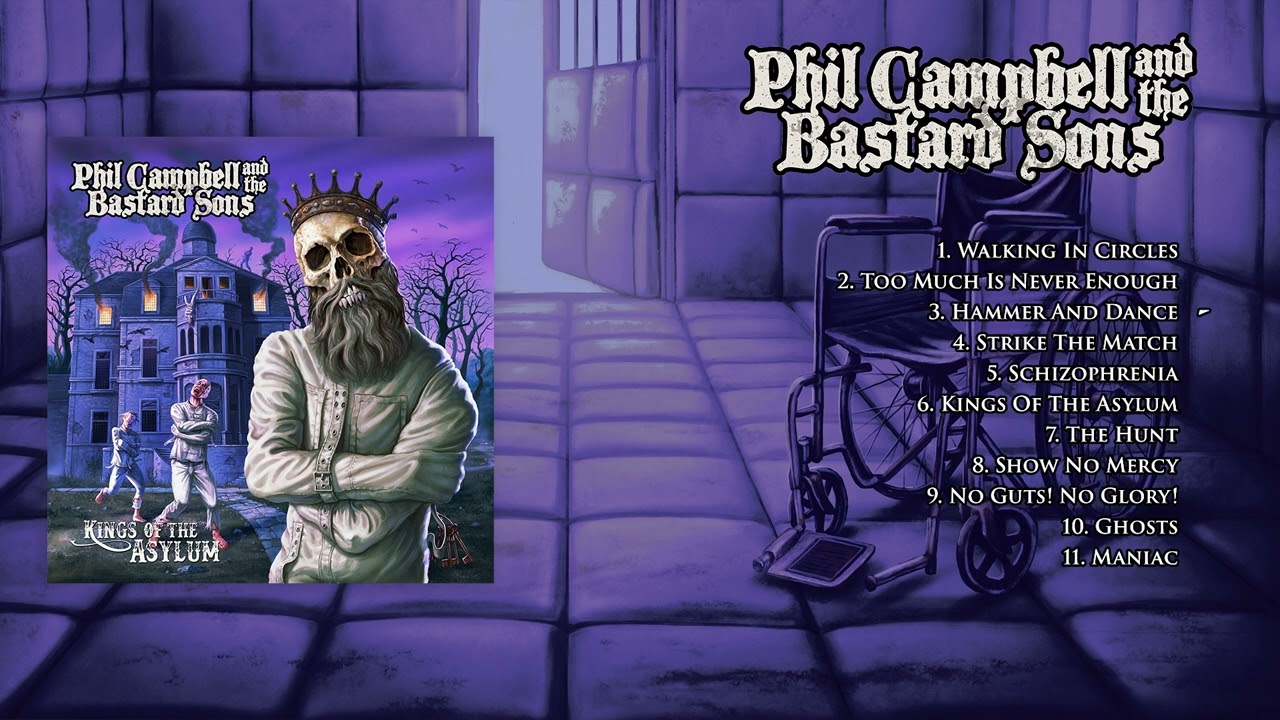 Phil Campbell And The Bastard Sons - Kings Of The Asylum (Full Album Stream)