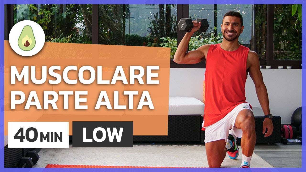 Upper body workout - 40 minuti | Cotto al Dente