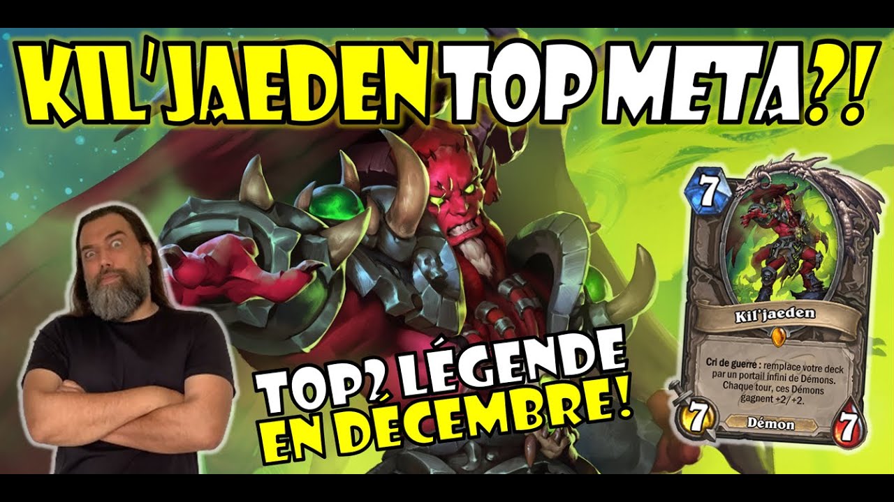 KIL'JAEDEN TOP MÉTA?! Deck Druide Armure Top2 Légende
