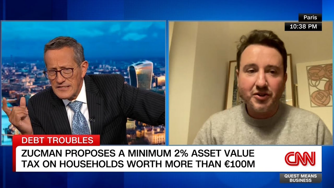Gabriel Zucman Explains his Wealth Tax Proposal for Top French Households
