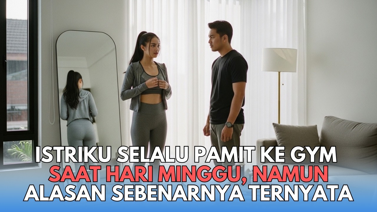 SETIAP HARI MINGGU ISTRIKU PAMIT PERGI OLAHRAGA GYM - TAPI AKU SYOK SAAT KUPERGOKI TERNYATA DIA..