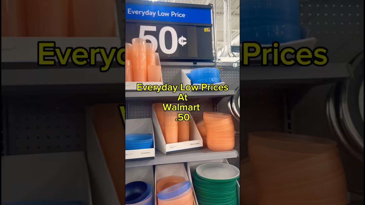 Everyday Low Prices at Walmart. #lowprices #lowpriceshopping #walmart #walmartsales #walmarthaul