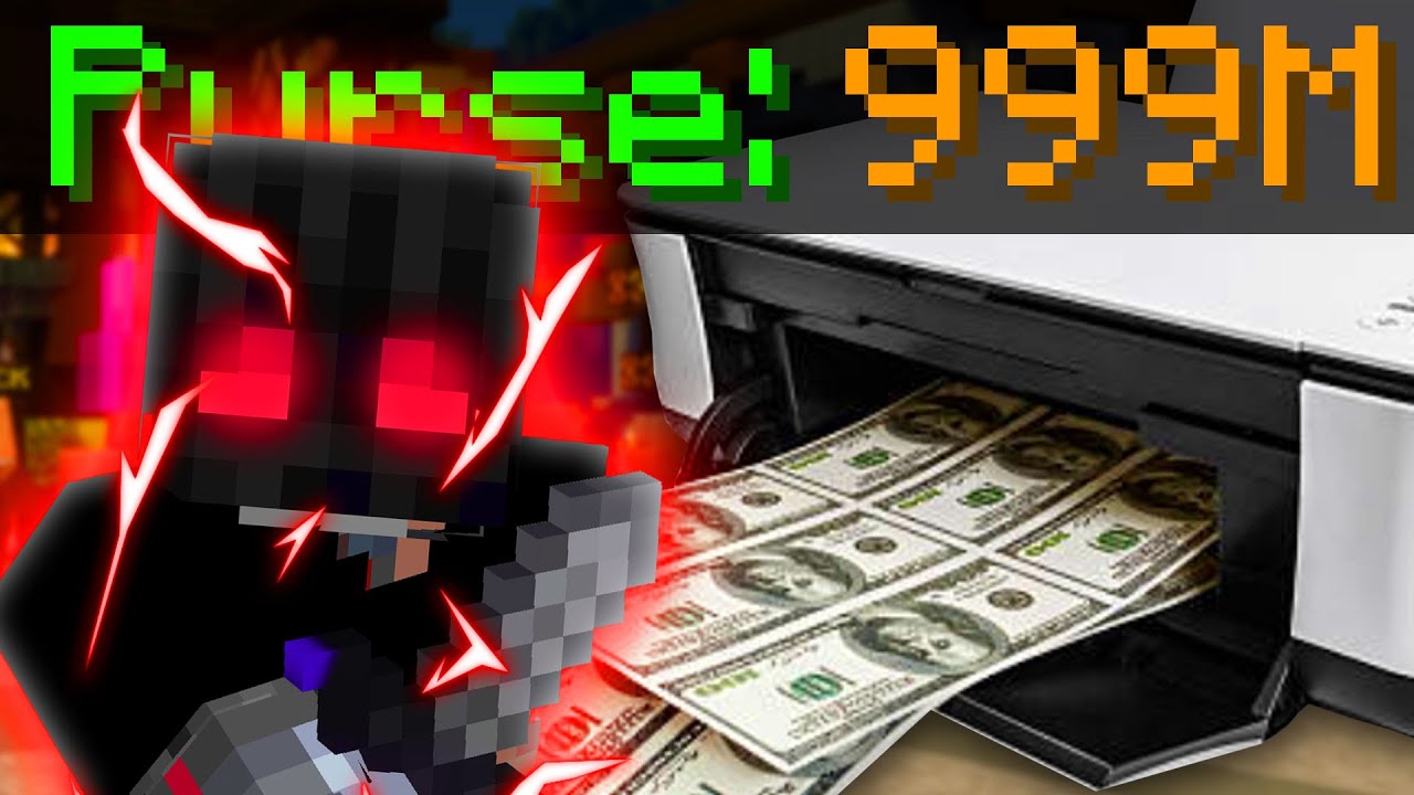 This PRINTS Money in Hypixel SkyBlock