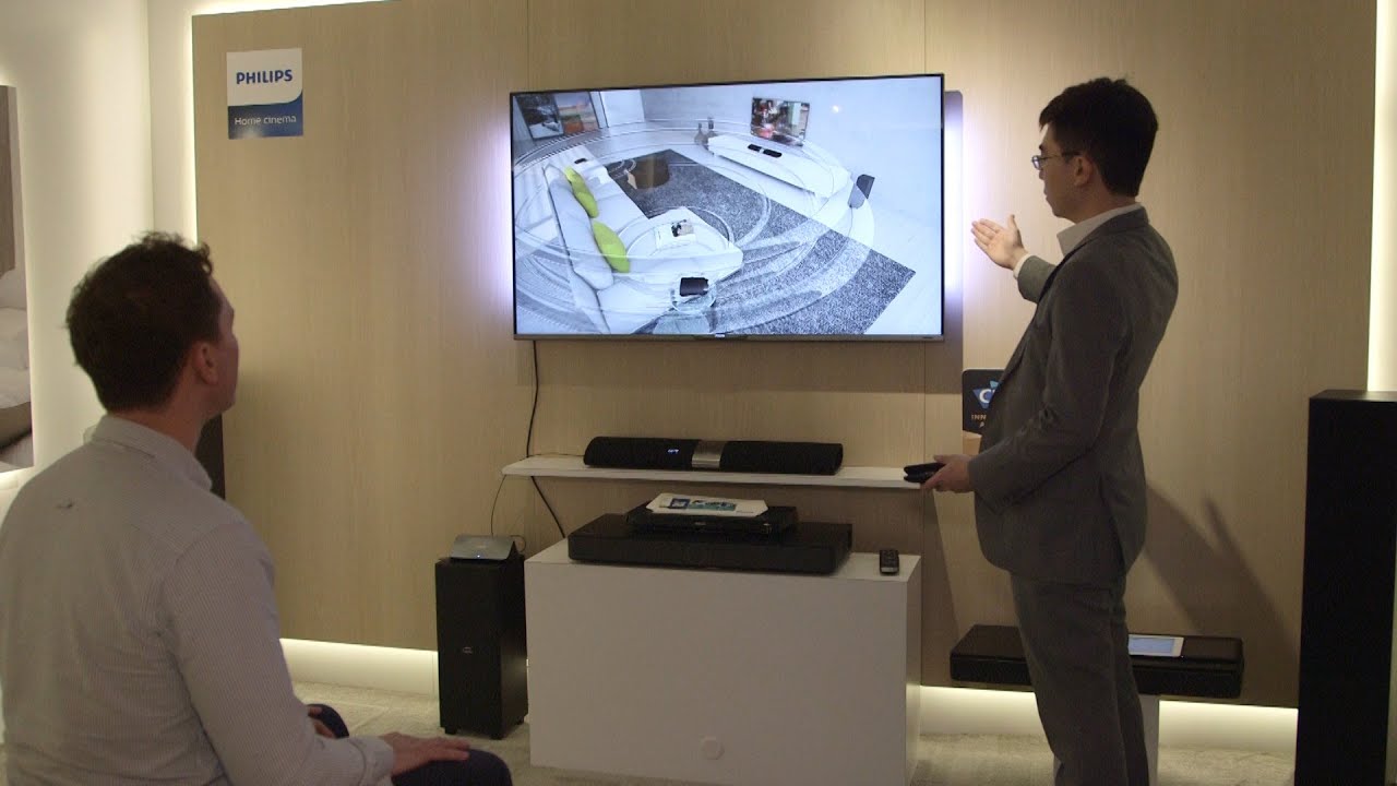 Promoted: Philips Fidelio B5 wireless surround soundbar speaker – CES 2015