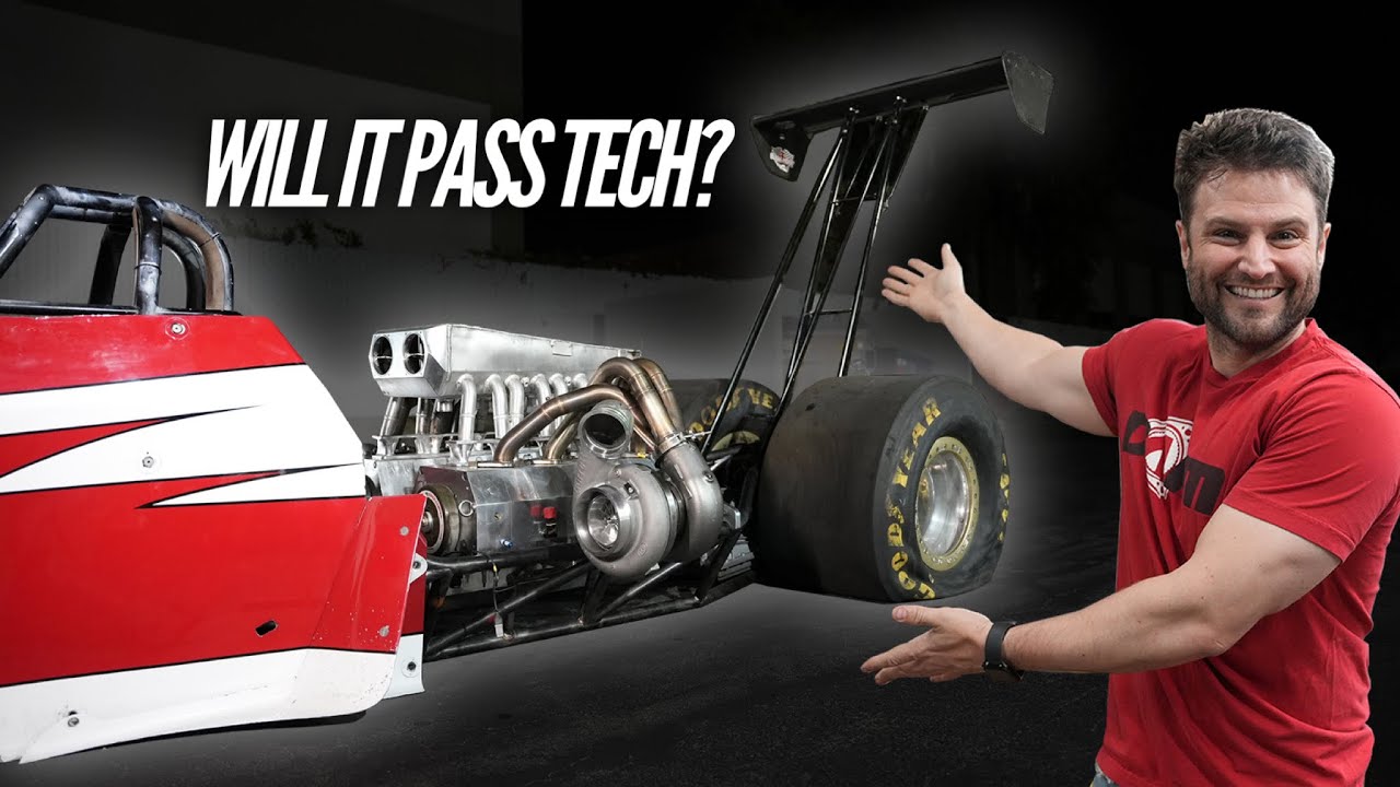 THE 12 ROTOR IS IN THE DRAGSTER!