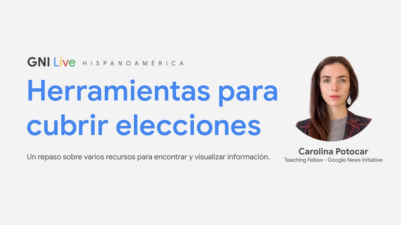 Herramientas para cubrir elecciones