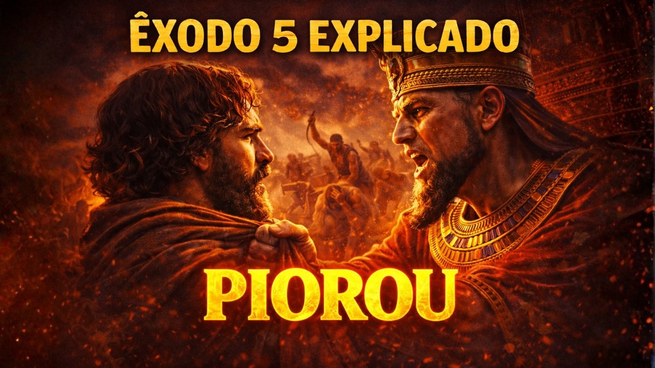 👉 Êxodo 5 Explicado: Quando fazer o certo dá errado