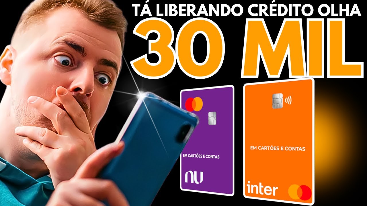 NUBANK LIBEROU TRANSFERENCIA DE LIMITE ENTRE OS CART&Otilde;ES PJ E PF E O INTER NOTIFICANDO FINANCIMENTO