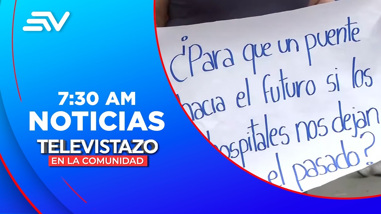 Dueños de casas en Guayaquil reclaman por el Quinto Puente | Televistazo | Ecuavisa