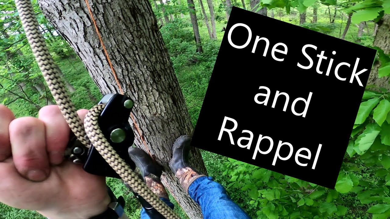 How I One Stick and Rappel (FPV)