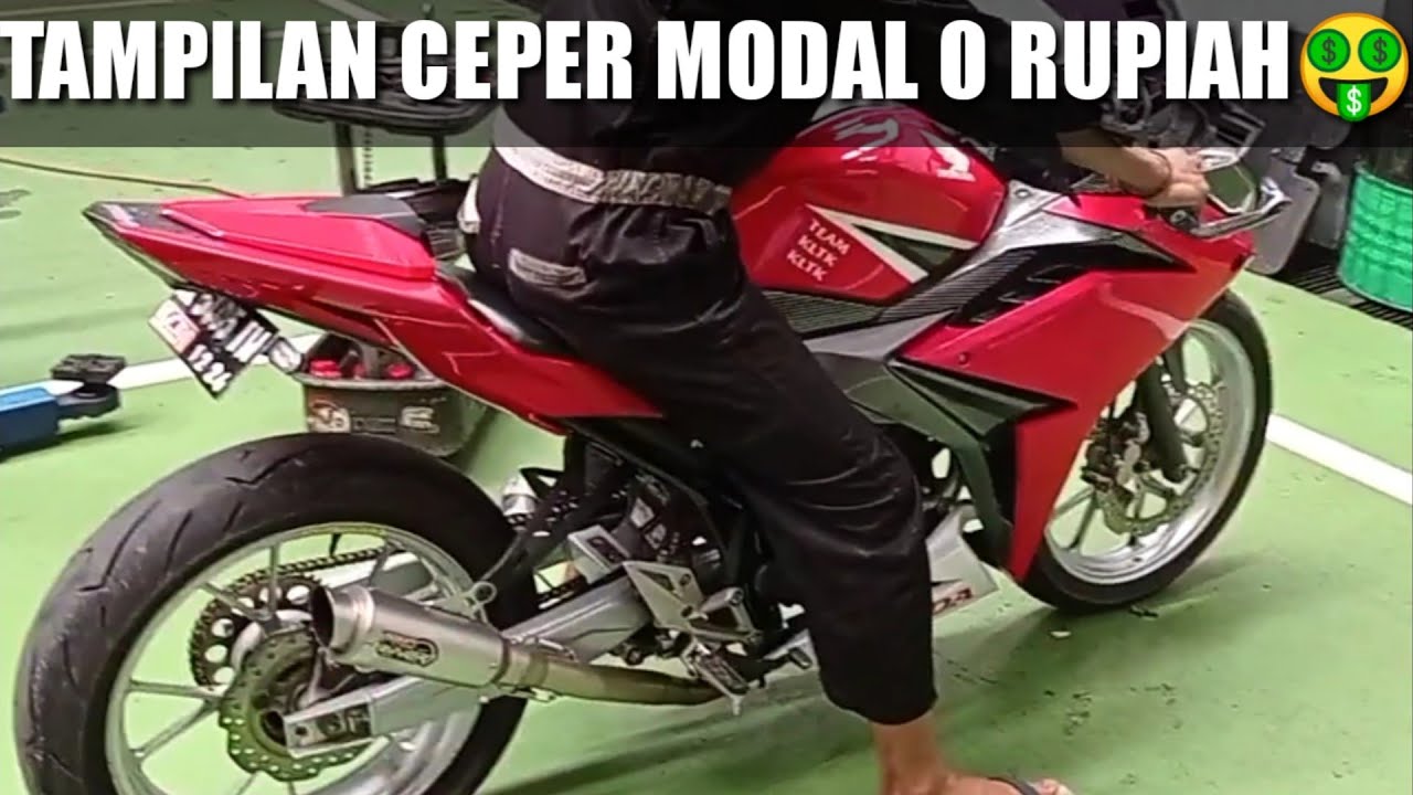 CARA CEPERIN SOK BELAKANG CBR150R MODAL 0 RUPIAH | GINI CARANYA BOSSSS ❗❗❗