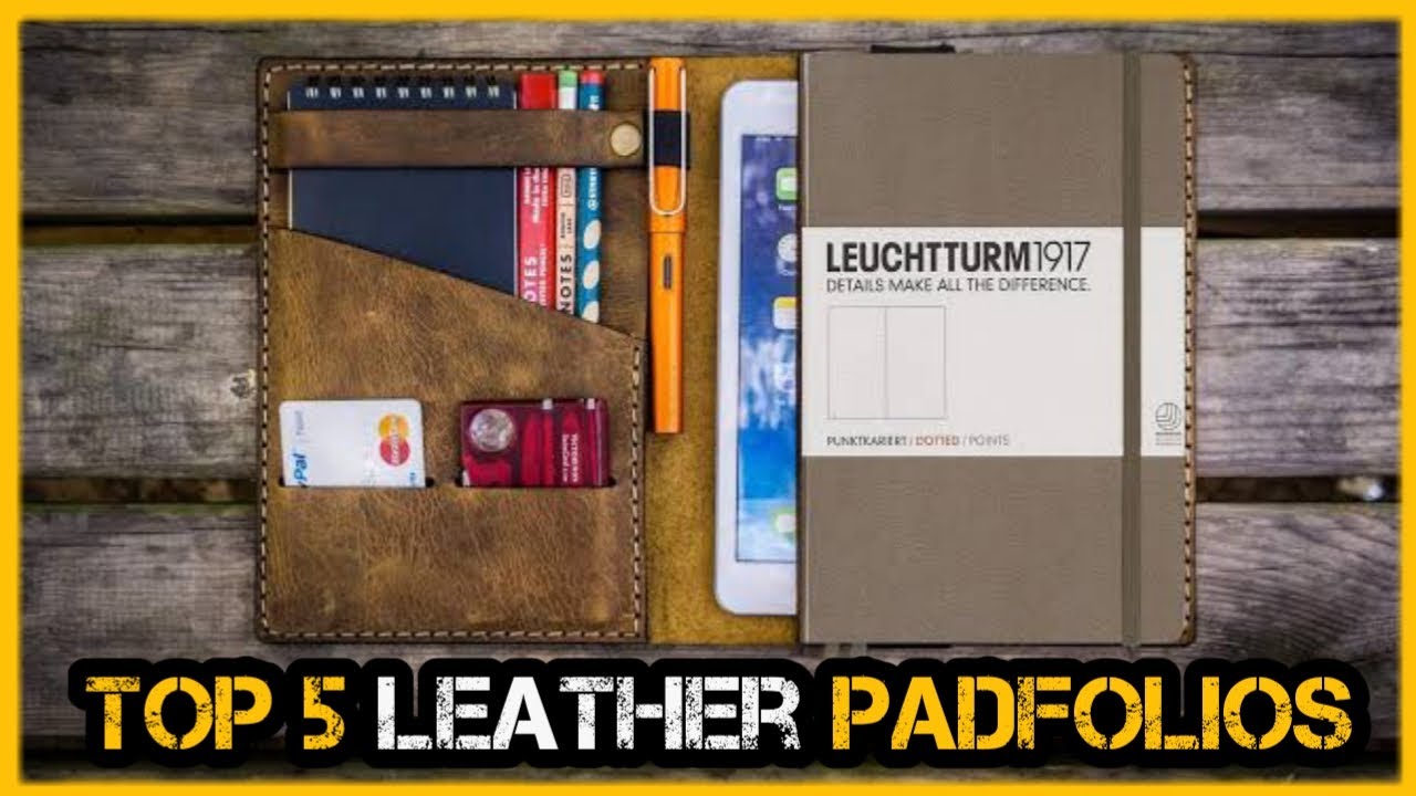 Best Real Leather Portfolios Padfolios - Top 5 Leather Portfolios Padfolios