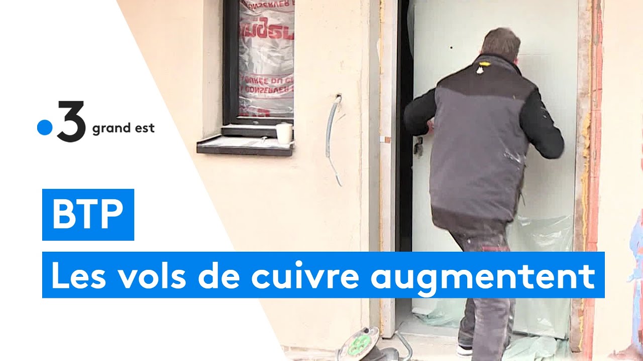 Les vols de matériaux, engins et outils augmentent sur les chantiers, 