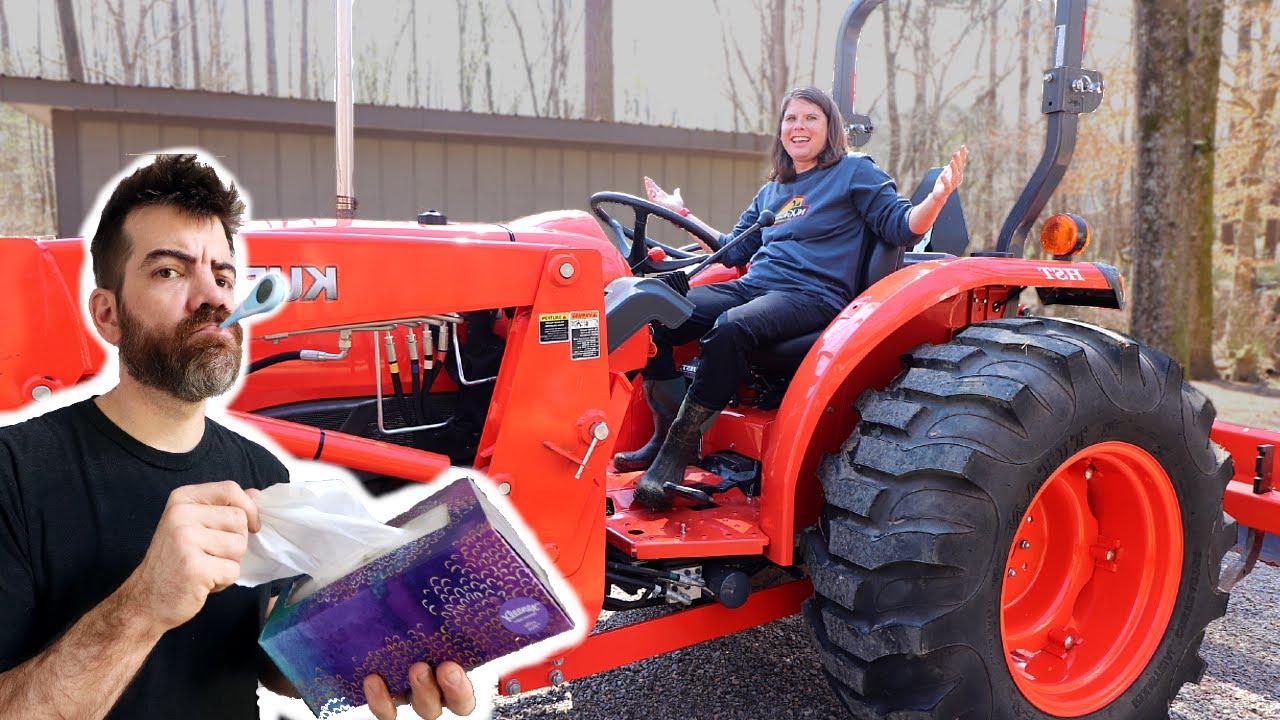 Did She Really Buy A Tractor While I was Sick?!?